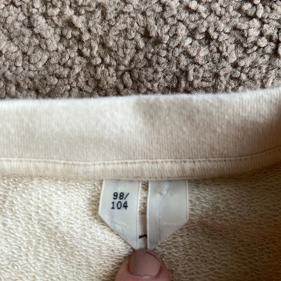 Arket Puff Sweatshirt Yellow Dot Floral - Picture 4 of 6